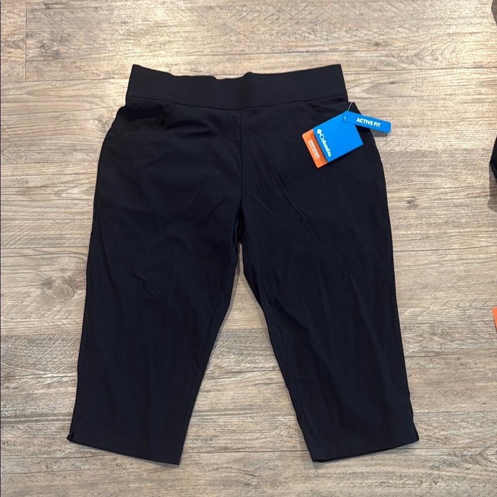 Columbia Black Capri Leggings